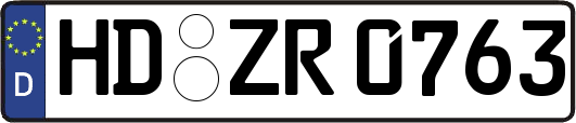 HD-ZR0763