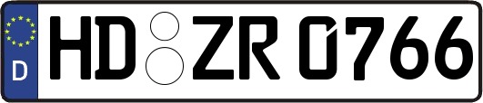 HD-ZR0766