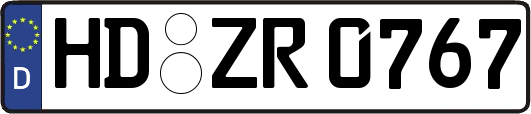 HD-ZR0767