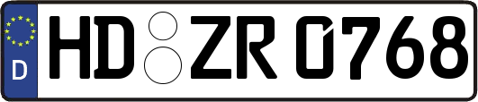 HD-ZR0768