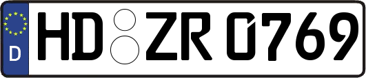 HD-ZR0769