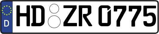 HD-ZR0775