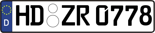 HD-ZR0778