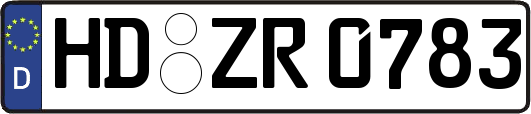 HD-ZR0783