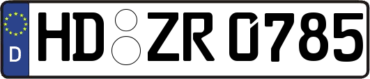 HD-ZR0785
