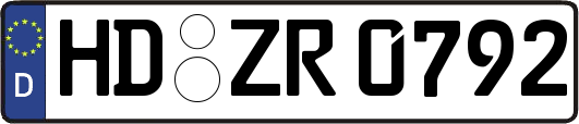 HD-ZR0792