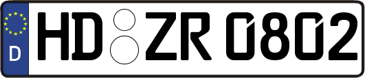 HD-ZR0802