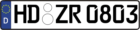 HD-ZR0803