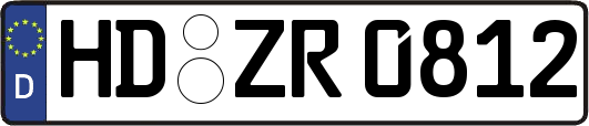 HD-ZR0812