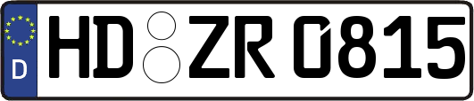 HD-ZR0815