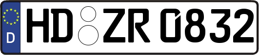HD-ZR0832