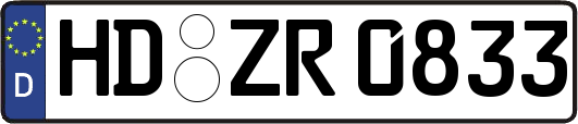 HD-ZR0833
