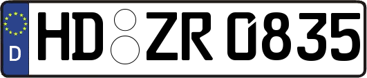 HD-ZR0835