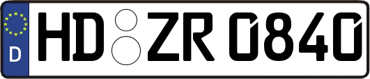 HD-ZR0840