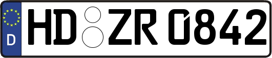 HD-ZR0842