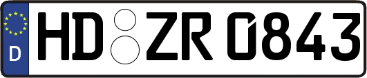 HD-ZR0843