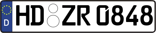 HD-ZR0848
