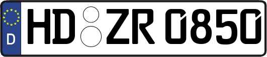 HD-ZR0850
