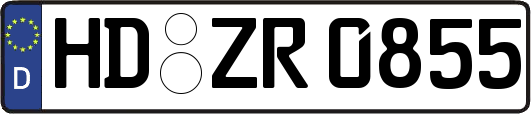 HD-ZR0855