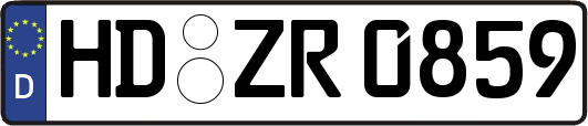 HD-ZR0859