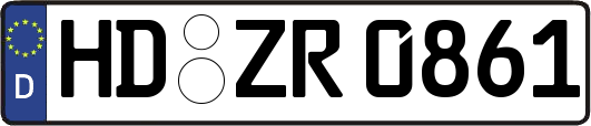 HD-ZR0861