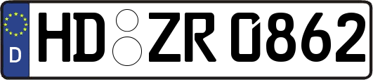 HD-ZR0862
