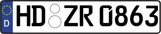 HD-ZR0863