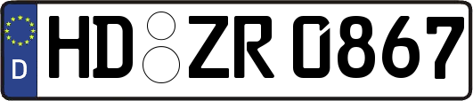 HD-ZR0867