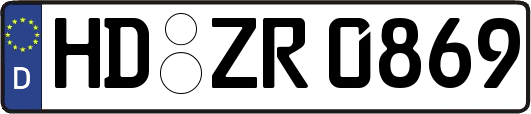 HD-ZR0869