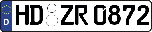 HD-ZR0872