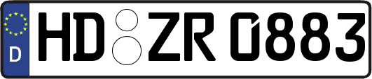 HD-ZR0883