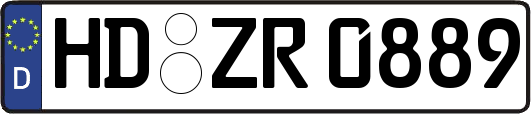 HD-ZR0889