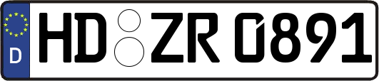 HD-ZR0891
