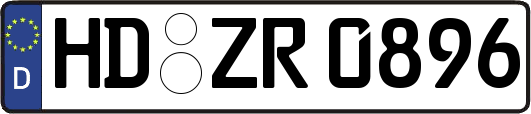 HD-ZR0896