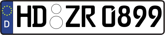 HD-ZR0899