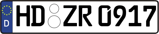 HD-ZR0917