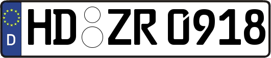 HD-ZR0918