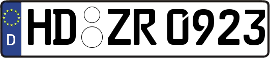 HD-ZR0923