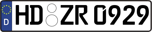 HD-ZR0929
