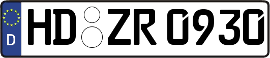 HD-ZR0930
