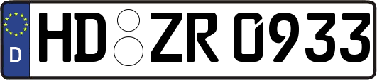 HD-ZR0933