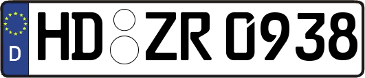 HD-ZR0938