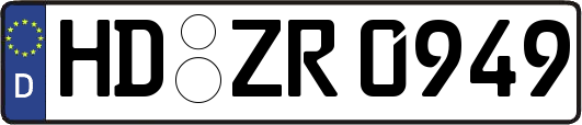 HD-ZR0949
