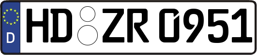 HD-ZR0951