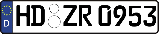 HD-ZR0953