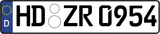 HD-ZR0954