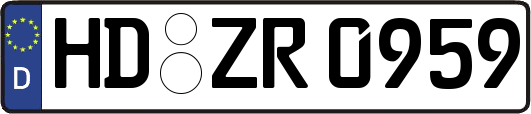 HD-ZR0959