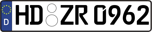 HD-ZR0962
