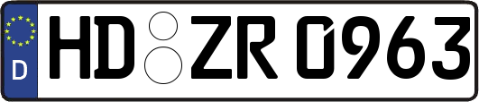 HD-ZR0963
