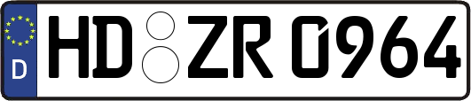 HD-ZR0964